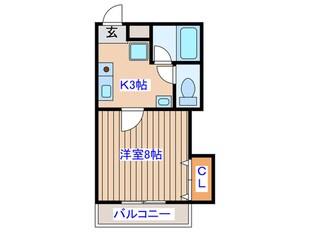 クレ－ル・ヤギヌマの物件間取画像